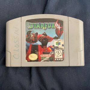 Nintendo 64 Game Starfox 64